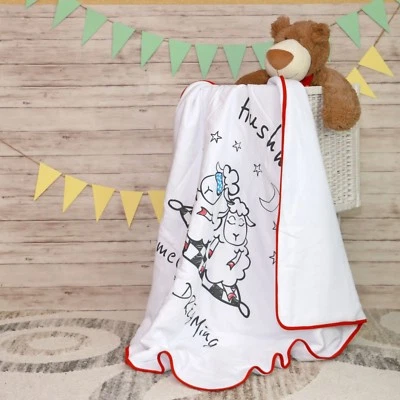 Manta Bebé Algodón/Acolchada/Manta Cuna Bebé/Hecha en Europa.De lujo.Hecha a Mano Foto 1 de 4