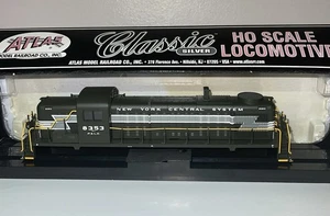 Atlas HO Alco RS-3 Diesel P&LE #8353 Classic Silver Series -Read Description - Picture 1 of 20