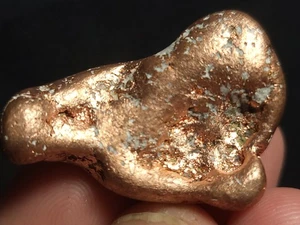 Einheimisches Kupfernugget von der Keweenaw Peninsula, Michigan 1+" (30,8 Gramm) - Bild 1 von 6