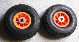 2 Luft-Räder 250 x 80 x 16 mm für Sackkarren Bollerwagen etc. - Bild 1 von 4