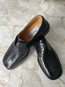 Mezlan Genuine Alligator Men’s Shoes 9.5 M - Picture 1 of 5