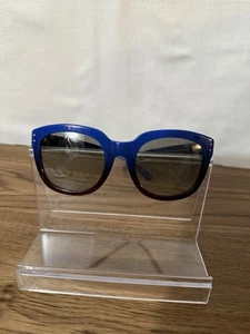Coach Sonnenbrille, blau und roter Farbverlauf, Damen - Bild 1 von 7