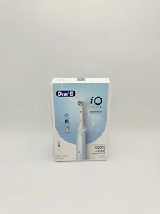 Oral-B iO Series 3 Electric Toothbrush with Brush Head - Light / Icy Blue - Picture 1 of 9