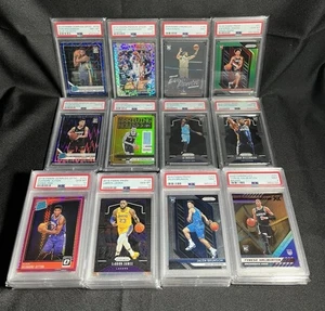Collezione 30 carte basket NBA classificate per lo più lastre PSA, stelle ultra moderne! - Foto 1 di 6