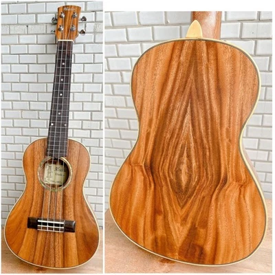 Alulu Solid Acacia Koa Tenor Ukulele  HU756 - Image 1 of 4