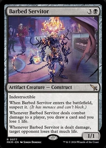 1x Barbed Servitor - NM - Murders at Karlov Manor - SPARROW MAGIC - Picture 1 of 1