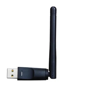 150Mbps 2.4G -RT8188 Drahtlose Netzwerkkarte USB 2DBi WiFi Antenne LA3202 - Bild 1 von 10