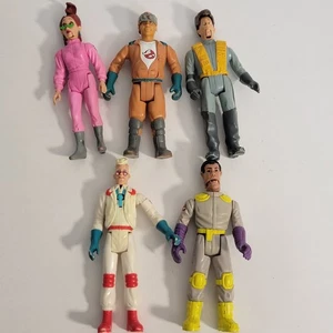 Figuras de acción de colección 1987 Real Ghostbusters FRIGHT FEATURES 5 piezas - Imagen 1 de 10