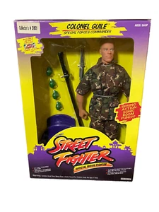 Street Fighter 1993 Colonel Guile Movie Fighter 12” Action Figure Hasbro Capcom - Picture 1 of 8