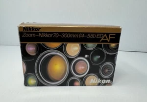 Nikkor Zoom-Nikkor 70-300mmf/4-5.60 EDAF WITH BOX AND MANUALS - Picture 1 of 8