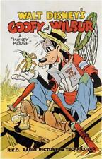 Goofy and Wilbur Movie POSTER 11 x 17 George Johnson, A