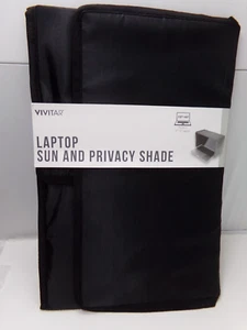 New Vivitar Laptop Sun and Shade Privacy-Fits up to 16" Folds flat for Travel s - Afbeelding 1 van 4