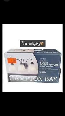 NUEVO tocador eléctrico comercial Hamilton bronce frotado con aceite de 3 luces Foto 1 de 4