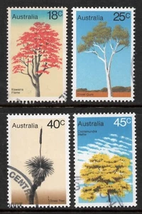 AUSTRALIA 1978 " TREES  " SET VFU. - Picture 1 of 1