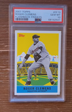 2007 Topps Flashback Fridays #FF19 Roger Clemens PSA 10 Houston Astros