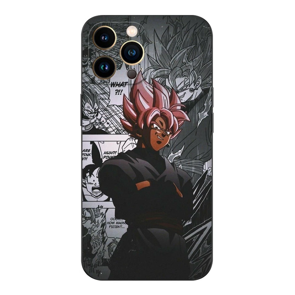 Funda GokuBlackDB para iPhone 16 15 14 13 12 11 Pro Max Plus Mini XR SE 8 7 _z54 Foto 1 de 2