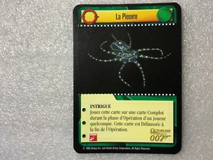 JCC Card JAMES BOND 007 GOLDENEYE Carte LA PIEUVRE Octopussy - Imagen 1 de 2