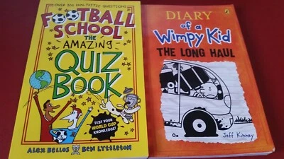 Diary of a Wimpy Kid + Football School The Amazing Quiz Book - Image 1 of 4