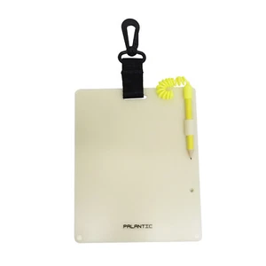 Palantic Scuba Diving 7.25" x 6" Writing Dive Slate with Pencil Glow In the Dark - Picture 1 of 1