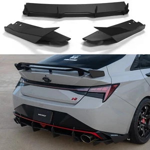 Veloce Rear Diffuser and Spats for Hyundai Elantra N 2021-2023 - Picture 1 of 17