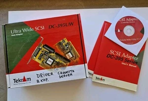 Tekram Ultra Wide SCSI Scatola Driver E Accessori - Zdjęcie 1 z 1