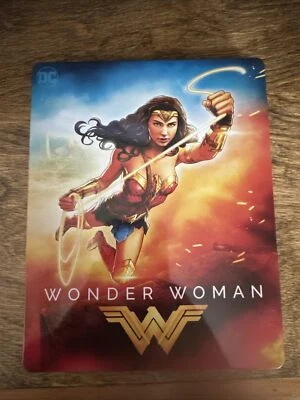 Wonder Woman SteelBook 4K Ultra HD + Blu-Ray - Best Buy Exclusive - NO J Card - Image 1 of 3