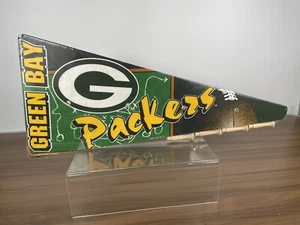 Vintage 1996 NFL Green Bay Packers Pennant Coat Keys Hat Rack Sealed - Picture 1 of 8