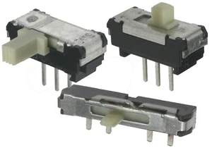ALPS Miniaturschiebeschalter SSSS7 und SSSS9 Standard, vertikal / horizontal - Picture 1 of 1