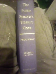 The Public Speaker's Treasure Chest Prochnow Copyright 1949, 1964 - Rev. Edition - Imagen 1 de 5