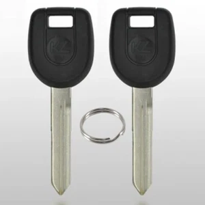 2x Nuevas llaves en blanco para 1999 Mitsubishi Galant llave de encendido sin cortar MIT6-P - Imagen 1 de 4