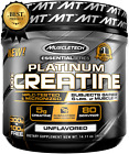 Creatine Monohydrate Powder |  Platinum | Pure Micronized | Muscle Recovery + Bu