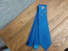 Luke Eyres Royal Blue Zipper Ba Neck Tie