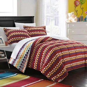 Set piumone Chic Home Becky reversibile doppio XL colori vivaci finta audaci - Foto 1 di 1