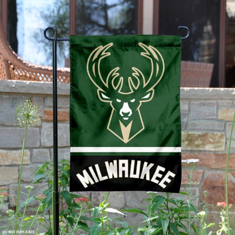 Milwaukee Bucks Garden Flag and Yard Banner Cover