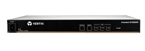 VERTIV AVOCENT ACS8000 SERIAL CONSOLE 48 PORT SERVER  ACS8048 SAC - Image 1 of 4