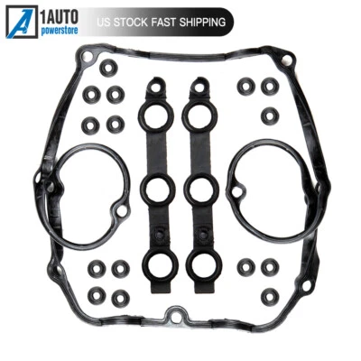 Valve Cover Gasket Set For 2002-2006 BMW 325Ci X3 330Ci 525i 530i Z4 2.5L 3.0L - Image 1 of 4