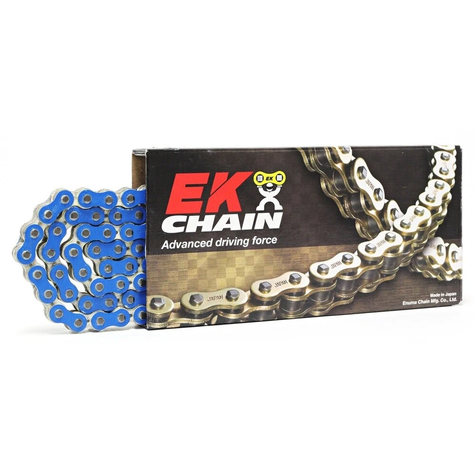 EK Chain for Honda CR125M 1974-1978 H/Duty MX Blue >428 - Imagem 1 de 1