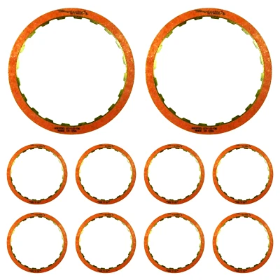 .700R4 4L60e 3-4 clutches Red STAGE-1 / Red Eagle SKINNY .062" QTY 10 - Image 1 of 2