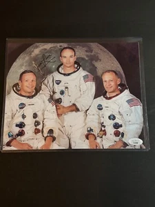 JIM LOVELL (APOLLO 13) SIGNED 8 X 10 PHOTO - JSA CERT (SEE DISCRIPTION) - Bild 1 von 2