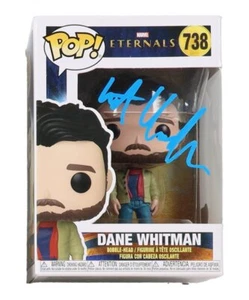 Kit Harington Signed "Eternals" #738 Dane Whitman Bobble-Head Funko Pop! Vinyl F - Picture 1 of 4