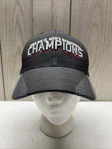 Iowa State Cyclones Top Of The World 2019 Big 12 Champions Adjustable Hat - Picture 1 of 8