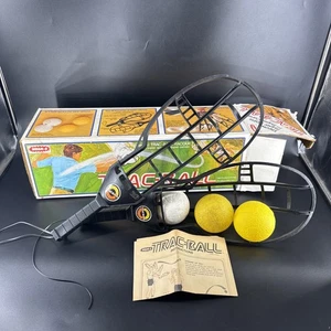 Vintage 1975 WHAM-O TRAC-BALL Spiel Original Schläger 3 Bälle mit OVP - Bild 1 von 15