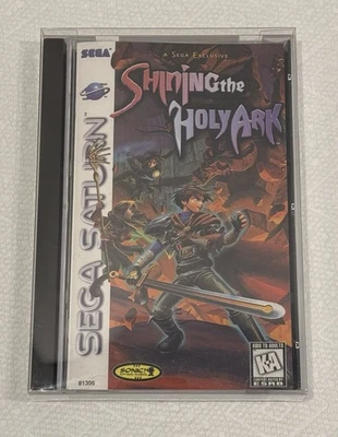 **MINT! - 1 OWNER!** Shining The Holy Ark COMPLETE! Sega Saturn CIB USA NTSC - Image 1 of 4