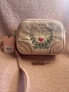 JUICY COUTURE pink Diamond Heritage Crossbody Bag Free Gift - Picture 1 of 13