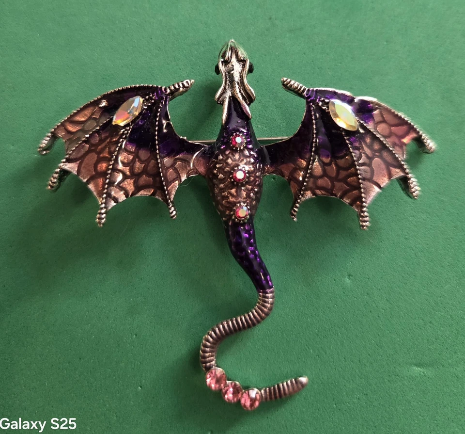 Broche/Pin Fantasy Jeweled Dragon  Foto 1 de 1