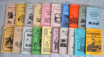 Lot of 20 A Long Ago Books History Nostalgia Stories of 19th Century Booklets - Image 1 of 4