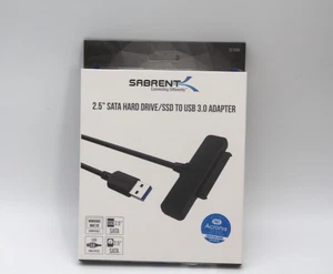 SABRENT SATA USB Adapter SSD HDD 2,5 Zoll Festplattenadapter USB, 5Gbps - Bild 1 von 4