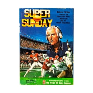Avalon Hill Computer Game Super Sunday (Deluxe Ed) VG+ - Picture 1 of 2