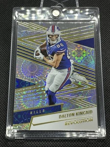 2025 Panini Revolution - #113 Dalton Kincaid Fireworks #/49 Buffalo Bills - Picture 1 of 2