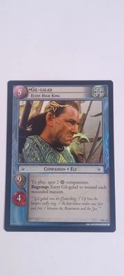 LOTR TCG *Foil* Reflections Gil-Galad, Elven High King 9R+15 - Image 1 of 2